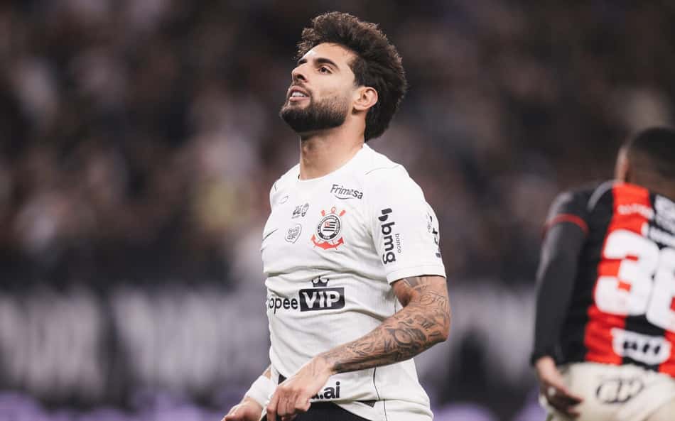 Yuri Alberto durante a partida