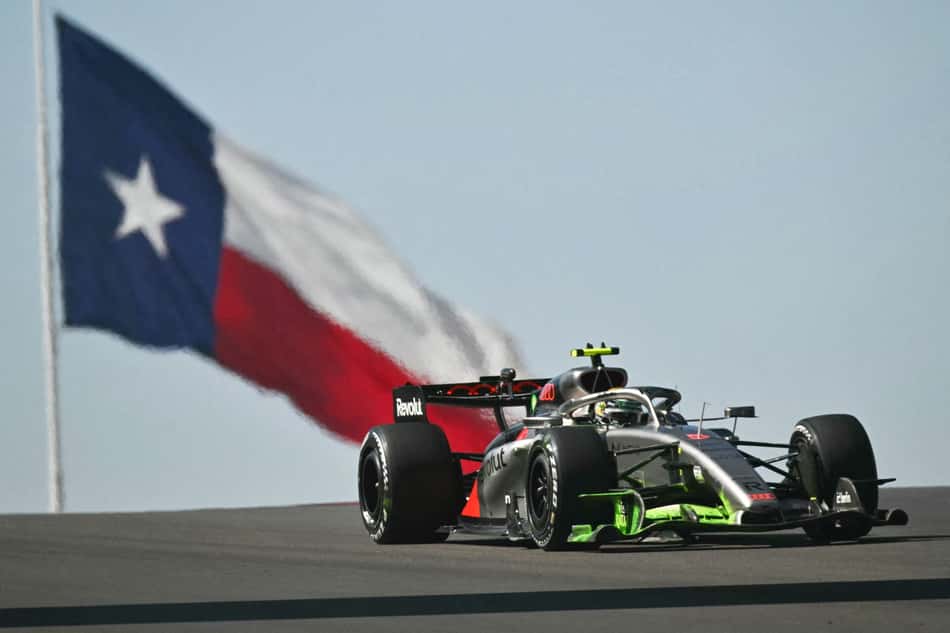 Gabriel Bortoleto no GP dos EUA pela F1 2026
