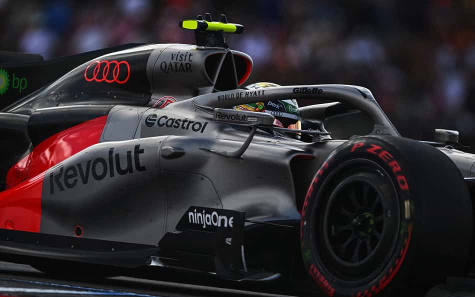 Gabriel Bortoleto no GP dos EUA pela F1 2026