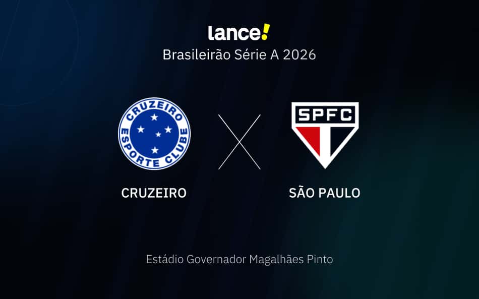 Cruzeiro x São Paulo: onde assistir, horário e escalações do jogo pelo Brasileirão