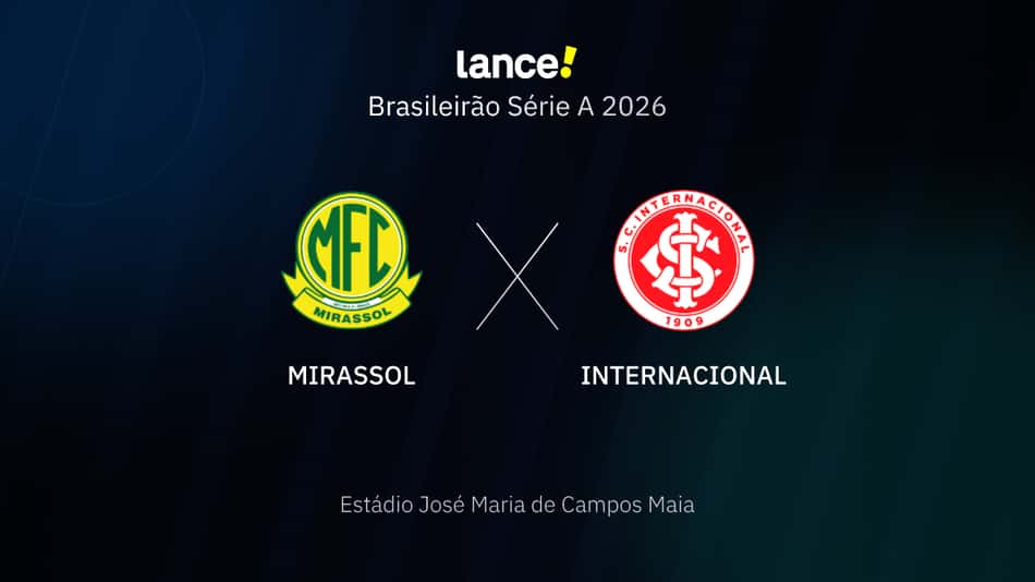 Brasileirão Série A 2026 - Mirassol x Internacional