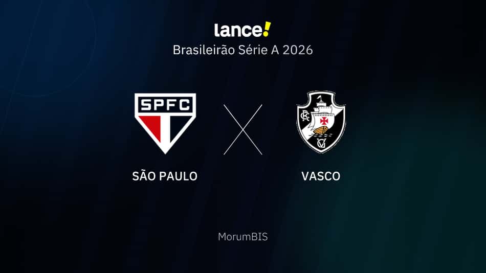 Brasileirão Série A 2026 - São Paulo x Vasco
