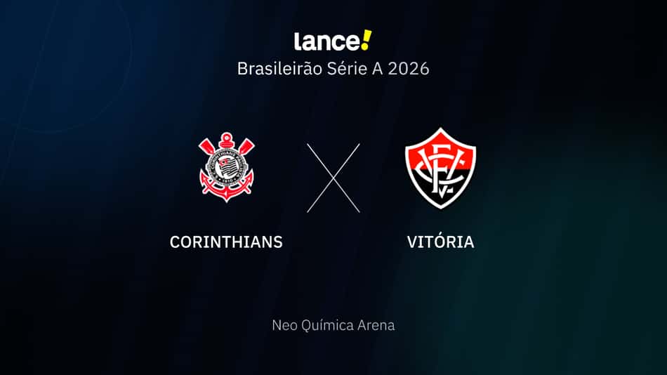 Brasileirão Série A 2026 - Corinthians x Vitória
