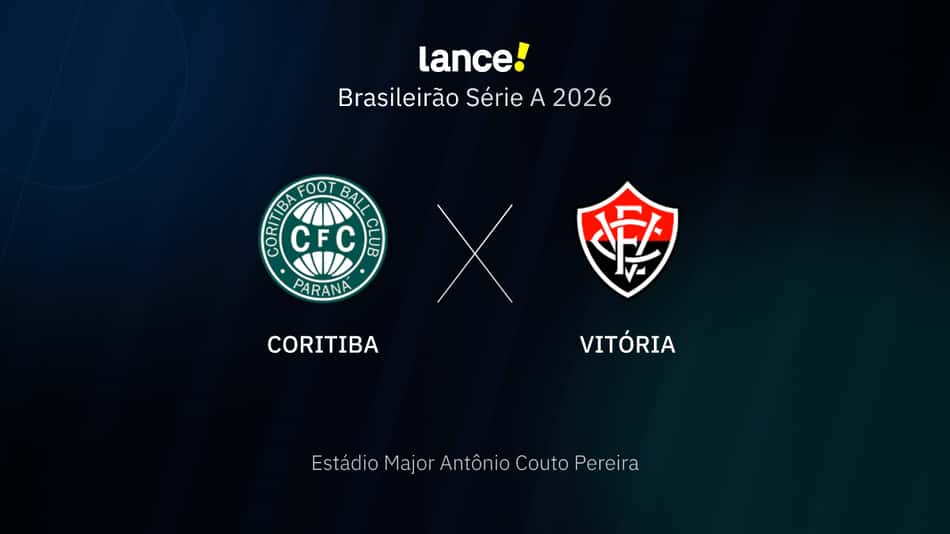 Coritiba x Vitória: onde assistir, horário e escalações