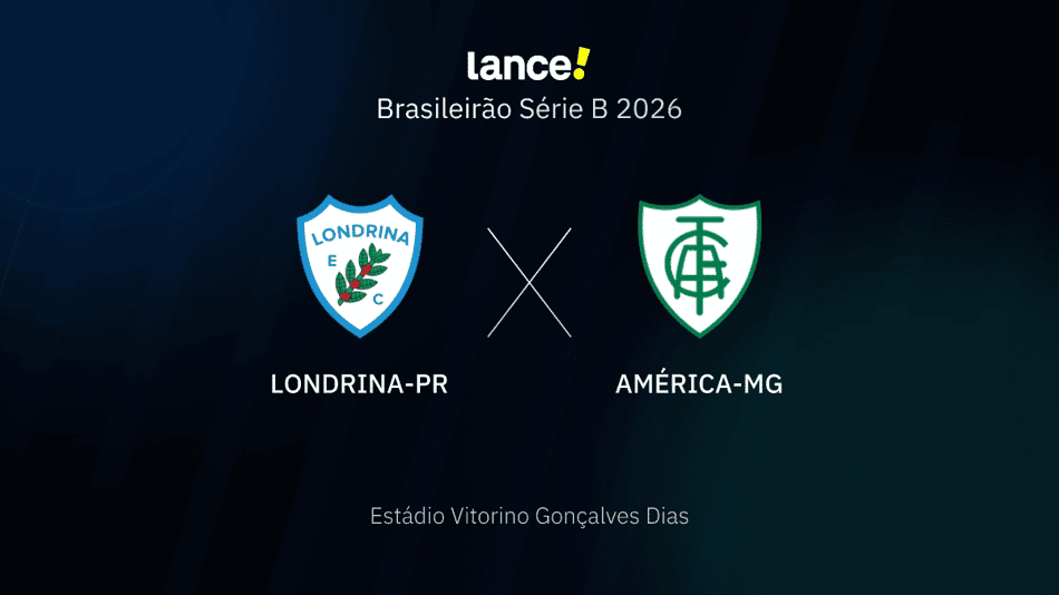 Brasileirão Série B 2026 - Londrina-PR x América-MG