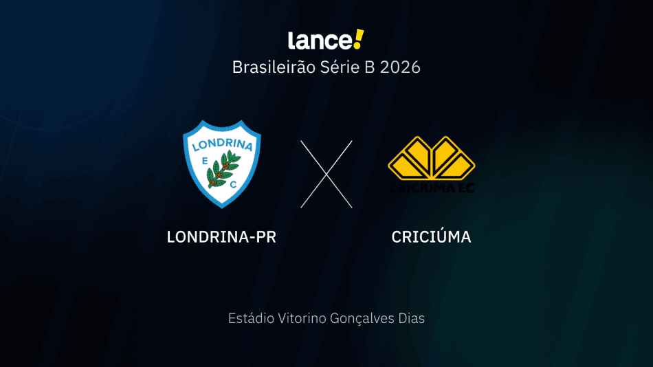 Brasileirão Série B 2026 - Londrina-PR x Criciúma