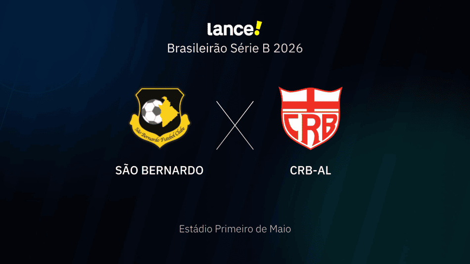 Brasileirão Série B 2026 - São Bernardo x CRB-AL