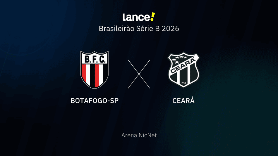 Brasileirão Série B 2026 - Botafogo-SP x Ceará