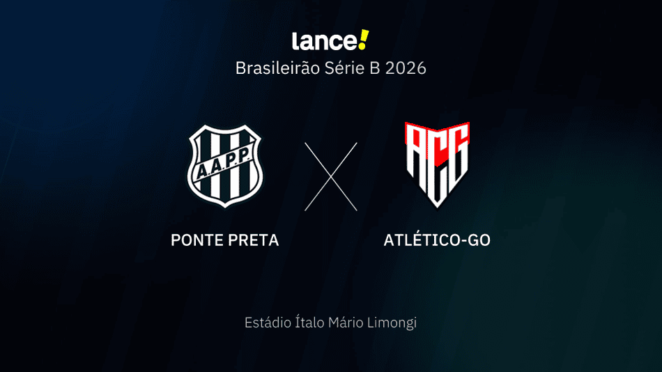 Brasileirão Série B 2026 - Ponte Preta x Atlético-GO