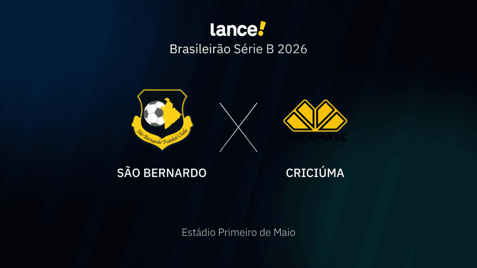 Brasileirão Série B 2026 - São Bernardo x Criciúma