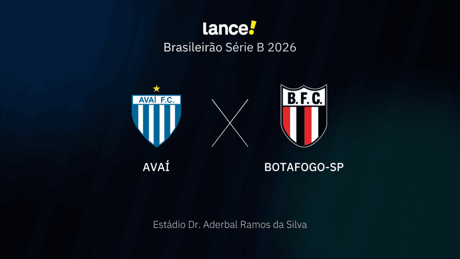 Brasileirão Série B 2026 - Avaí x Botafogo-SP