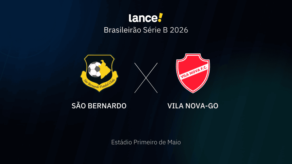 Brasileirão Série B 2026 - São Bernardo x Vila Nova-GO