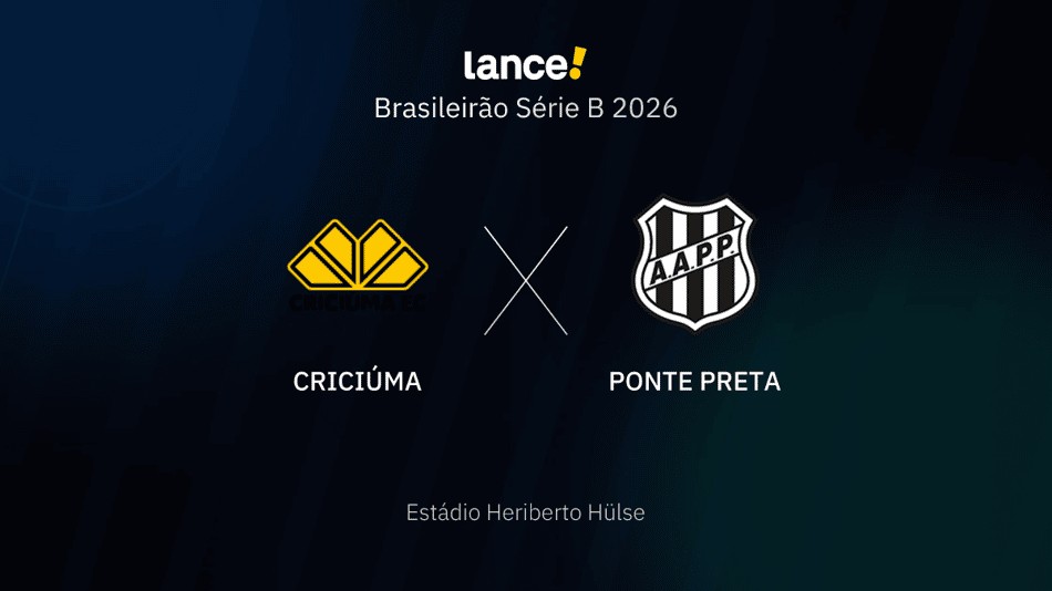 Brasileirão Série B 2026 - Criciúma x Ponte Preta