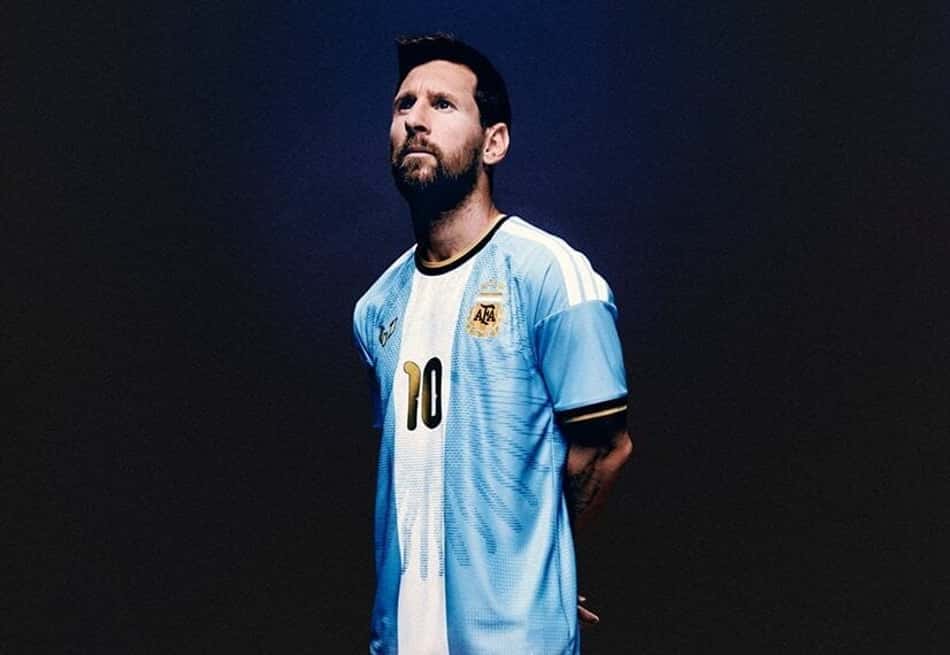 Messi ganha camisa especial para último jogo pela Argentina (Foto: Divulgação)