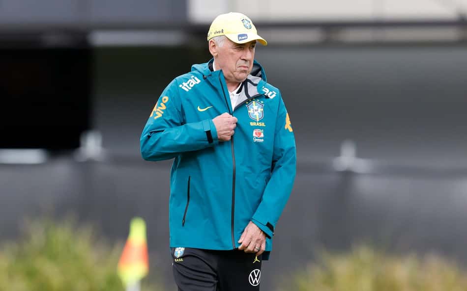 Convocação da Seleção: Ancelotti anuncia lista para jogos em Singapura