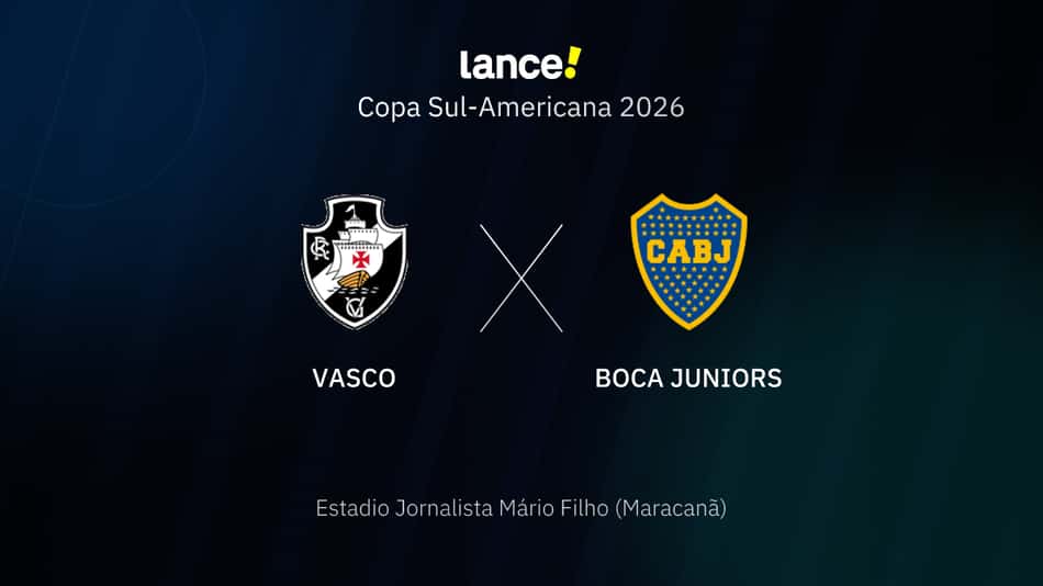 Vasco x Boca Juniors: onde assistir, horário e escalações