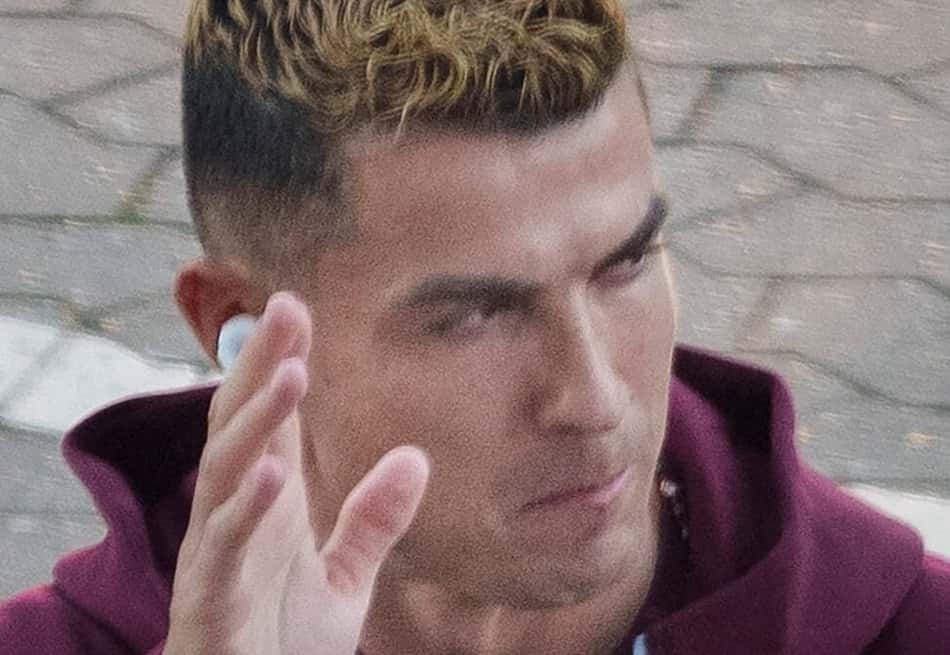 Cristiano Ronaldo na concentração da seleção de Portgal