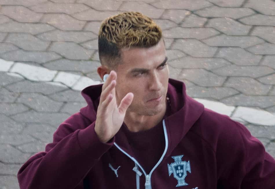 Cristiano Ronaldo na concentração da seleção de Portgal