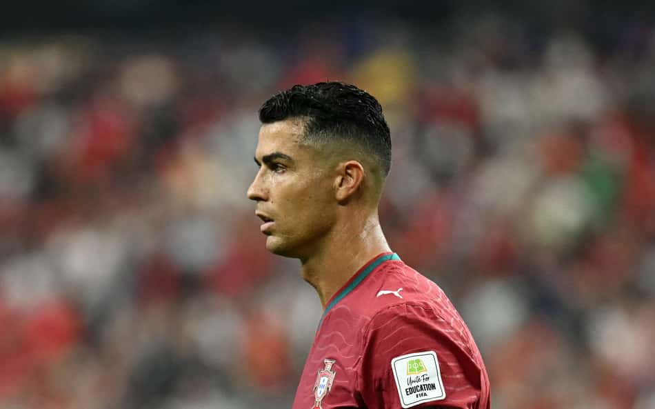 Cristiano Ronaldo em campo