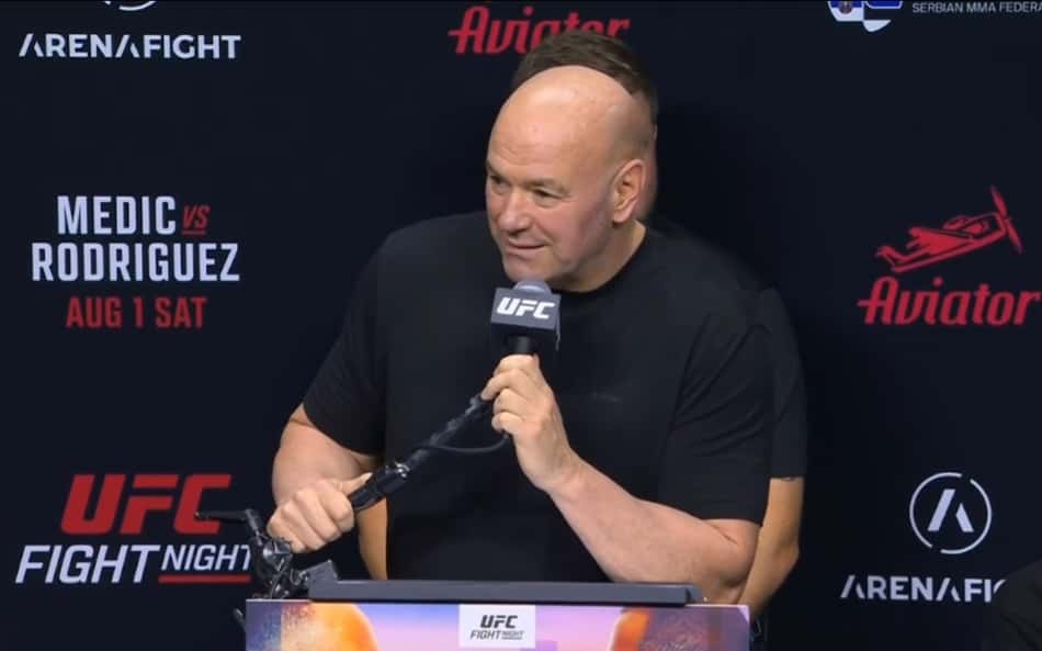 Dana White justifica saída de lutador invicto do UFC