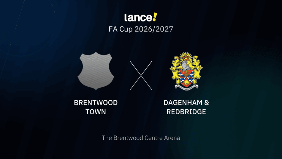 FA Cup 2026/2027 - Brentwood Town x Dagenham & Redbridge