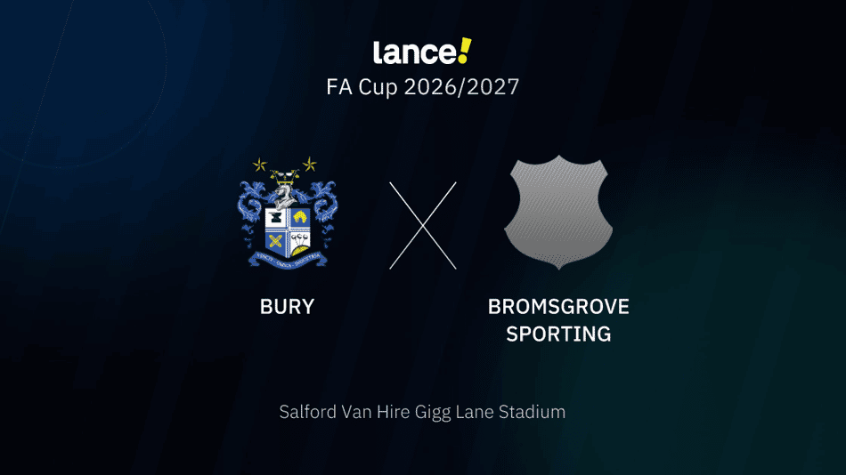 FA Cup 2026/2027 - Bury x Bromsgrove Sporting