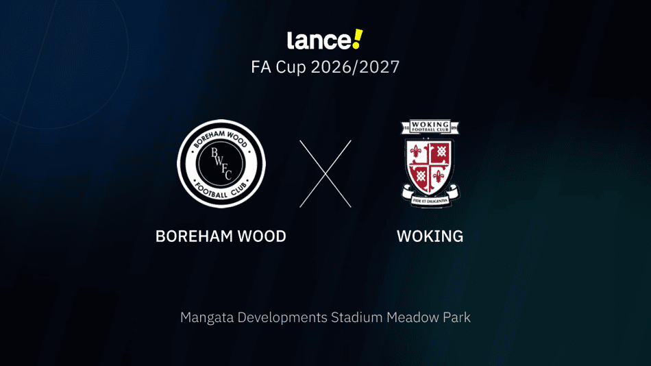 FA Cup 2026/2027 - Boreham Wood x Woking