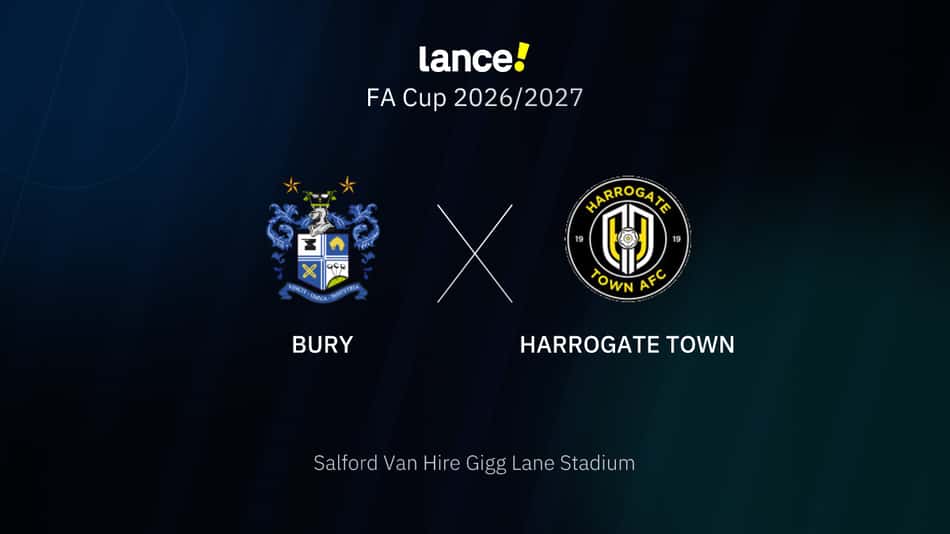 FA Cup 2026/2027 - Bury x Harrogate Town