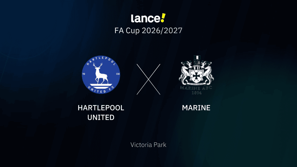 Hartlepool United x Marine: onde assistir, horário e escalações