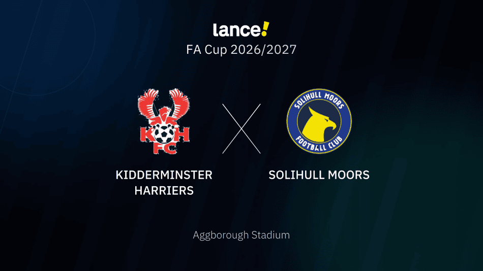Kidderminster Harriers x Solihull Moors: onde assistir, horário e escalações