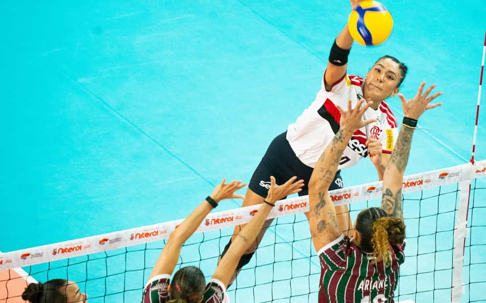 Sesc RJ Flamengo x Fluminense na Copa Supervôlei