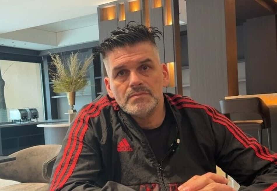 Mancuso, ex-Flamengo, em entrevista ao Lance! (Foto: Lucas Bayer/Lance!