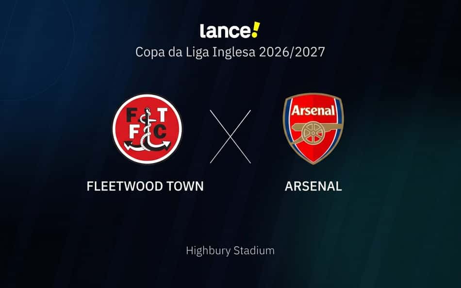 Fleetwood Town x Arsenal: onde assistir e escalações do jogo da Copa da Liga Inglesa