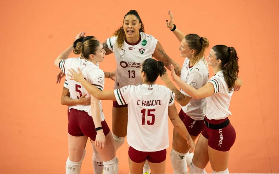 Fluminense na disputa da Copa Supervôlei
