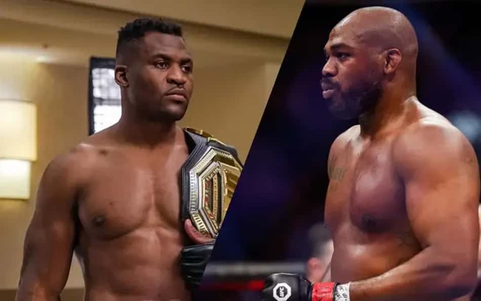 Francis Ngannou e Jon Jones