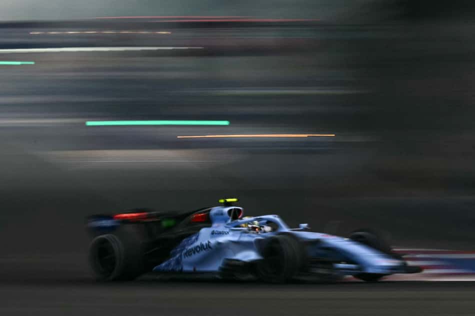 Gabriel Bortoleto em ação no GP de Singapura pela F1 2026