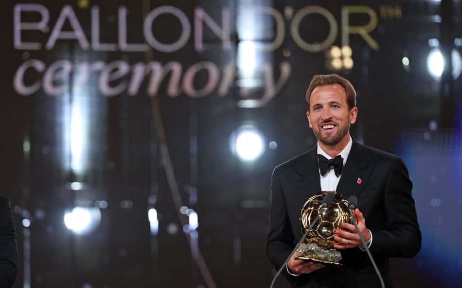 Harry Kane é eleito o Bola de Ouro de 2026