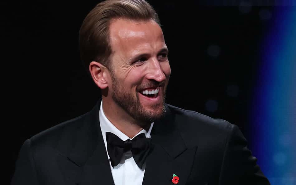 Harry Kane celebra Bola de Ouro 2026 e diz que noite ficará para sempre na memória