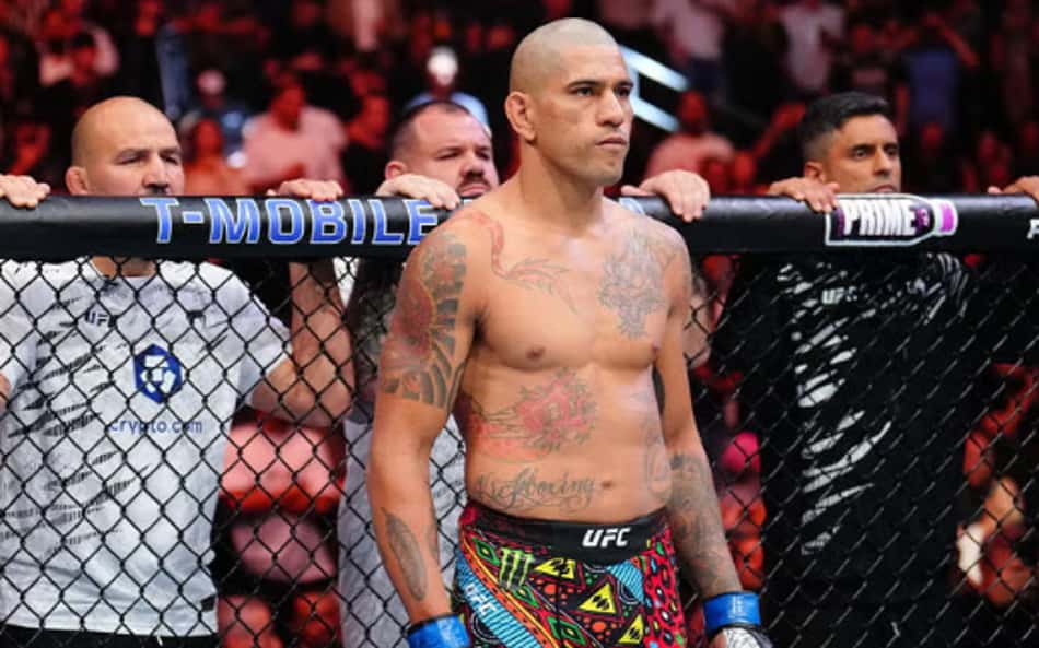 Alex "Poatan" Pereira antes de nocautear Magomed Ankalaev no UFC 320, no dia 4 de outubro de 2025. (Foto: Chris Unger/Zuffa LLC)
