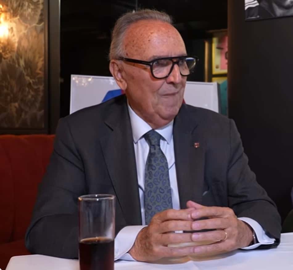 Joan Gaspart, ex-presidente do Barcelona, durante podcast "Solo Para Culés" - (Foto: divulgação)