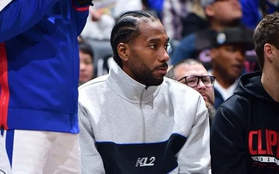 Kawhi Leonard na NBA (Foto: Adam Pantozzi/AFP)