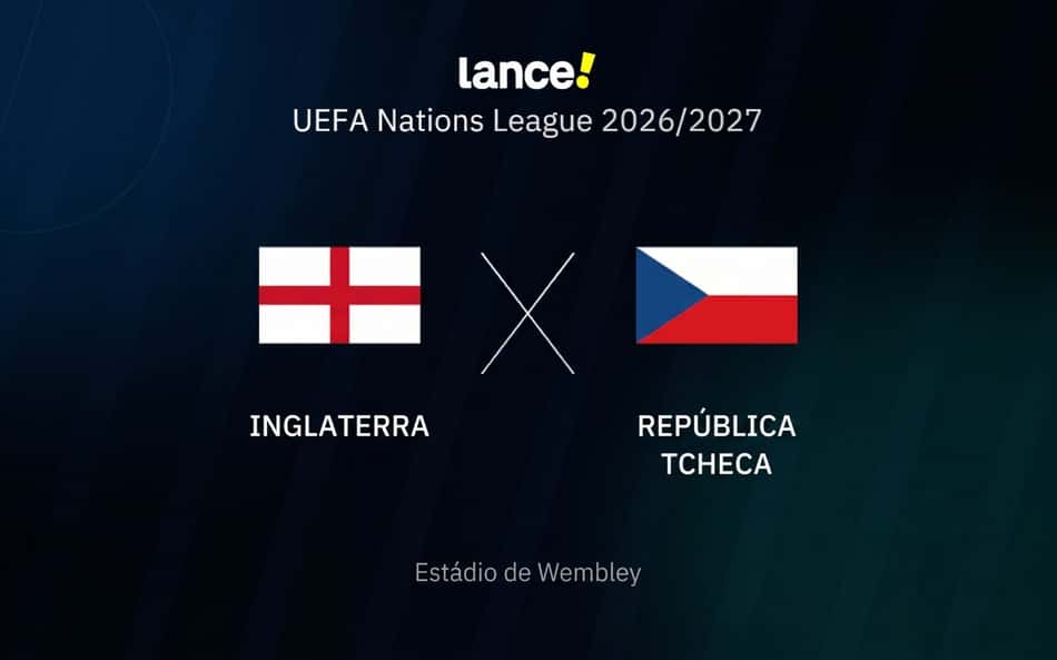 Inglaterra x Tchéquia: onde assistir e horário do jogo da Liga das Nações
