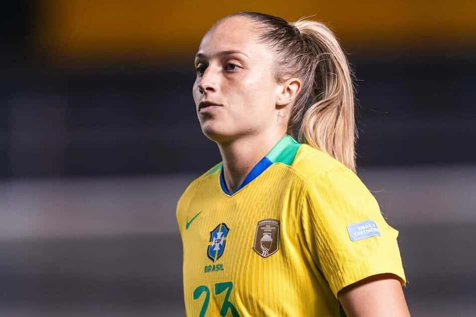 Isa Haas, zagueira da Seleção Brasileira feminina. (Foto: CBF/Divulgação)