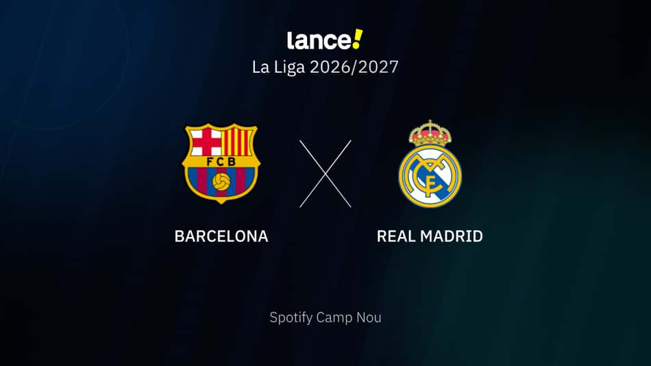 Barcelona x Real Madrid: onde assistir, horário e escalações