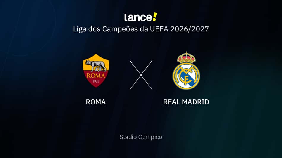 Roma x Real Madrid: onde assistir, horário e escalações