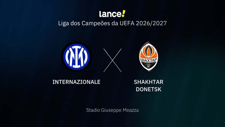 Liga dos Campeões da UEFA 2026/2027 - Internazionale x Shakhtar Donetsk