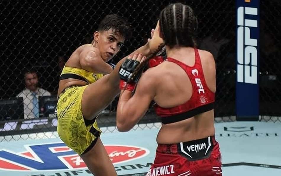 Iasmin Lucindo ficará fora do UFC por nove meses (Foto: Reprodução Instagram Iasmin Lucindo)