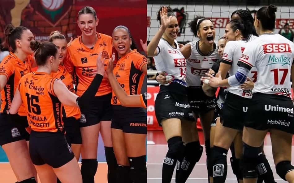 Osasco x Sesi Bauru pela final do Paulista de vôlei; horário e onde assistir