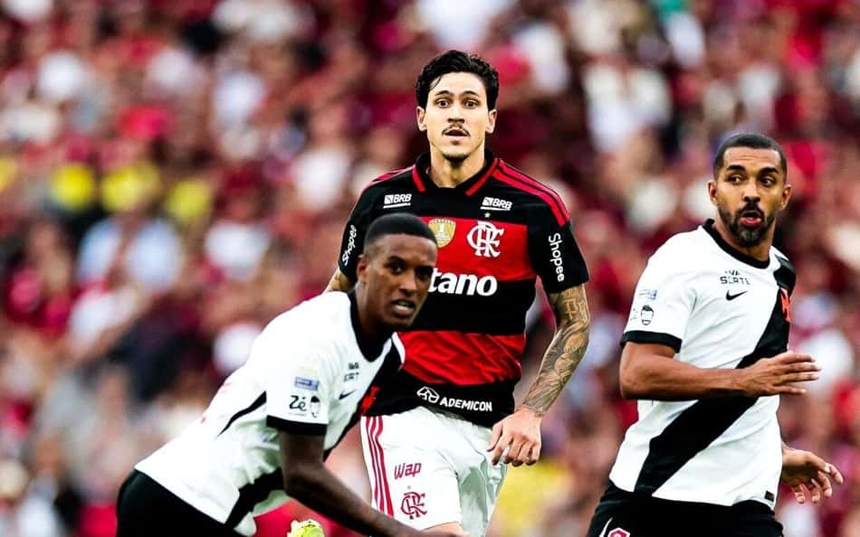 Pedro em Flamengo x Vasco (Foto: Adriano Fontes/Flamengo)