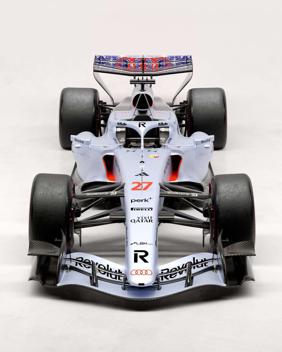 Nova pintura da Audi para o GP de Singapura na F1